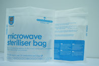 भोजन के लिए ब्लू वैक्यूम सील खाद्य भंडारण बैग / माइक्रोवेव वैक्यूम सील बैग खड़े हो जाओ