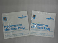 भोजन के लिए ब्लू वैक्यूम सील खाद्य भंडारण बैग / माइक्रोवेव वैक्यूम सील बैग खड़े हो जाओ