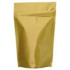 सोने एल्यूमीनियम पन्नी खाद्य वैक्यूम सील बैग स्व स्टैंड पाउच सूखे भोजन के लिए उच्च बाधा है