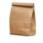 खाद्य पैकेजिंग के लिए अनुकूलित प्राकृतिक क्राफ्ट पेपर बैग, सादा ब्राउन पेपर पाउच