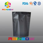 Mouisture प्रूफ ब्लैक मैट एल्युमिनियम फॉयल कॉफी / टी बैग पैकेजिंग