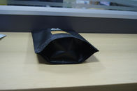 मोय प्लास्टिक पाउच पैकेजिंग मैट ब्लैक बैग वाल्व कॉफी बैग के साथ खड़े हो जाओ