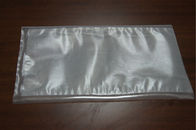 खाद्य पैकेजिंग के लिए जिपलॉक के साथ बनावट वाले NY / PE वैक्यूम सील स्टोरेज बैग