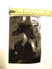 ग्लॉसी अनप्रिंटेड 10 एक्स 15 प्लेन माइलर जिपलॉक बैग कैप्सूल के लिए जिपलॉक के साथ पैकेजिंग पाउच
