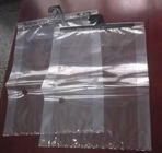 प्लास्टिक स्पष्ट पकड़ सील Colthes पैकेजिंग पाउच हैंगर / स्लाइडिंग जिपर के साथ