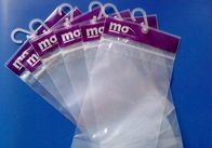 पनरोक पारदर्शी पीवीसी Pothook प्लास्टिक पाउच पैकेजिंग मोज़े कपड़े के लिए