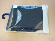 हुक / स्पष्ट जुर्राब फांसी बैग के साथ मुद्रित कस्टम प्लास्टिक दुपट्टा पैकेजिंग बैग