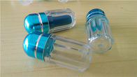 गोल साफ प्लास्टिक की गोली की बोतलें पुरुष संवर्धन गोलियां बोतल पैकेजिंग