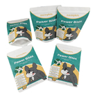 कम MOQ स्टैंड अप पॉच क्राफ्ट पेपर प्रिंटेड पैकेजिंग बैग के लिए पालतू जानवरों का इलाज करें लोगो के साथ गंध सबूत बैग
