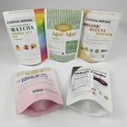 चिकनी शीर्ष गुणवत्ता कस्टम लोगो मुद्रित पर्यावरण के अनुकूल खाद्य स्नैक Mylar Sachet पैकेजिंग बैग