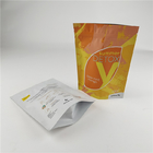 शीर्ष गुणवत्ता कस्टम लोगो मुद्रित खाद्य ग्रेड स्टैंड अप बैग के लिए स्नैक बैग पैकेजिंग ज़िपर के साथ