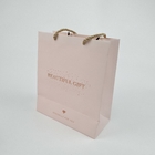 गुणवत्ता आश्वासन लोगो मुद्रण के साथ खरीदारी के लिए अनुकूलित पेपर बैग बायोडिग्रेडेबल पेपर बैग