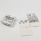काउंटरटॉप फाड़ें दूर डिस्प्ले बॉक्स पैकेजिंग सफेद कार्डबोर्ड डिस्प्ले बॉक्स