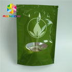 चाय पैकेजिंग के लिए ग्लॉसी प्रिंटेड स्टैंड अप पाउच एल्युमिनियम फॉयल