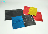 सीड फ्लावर लीव के लिए थ्रेस साइड सील पन्नी पाउच पैकेजिंग, जिप लॉक फॉयल पैकेजिंग बैग
