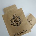 गर्म मुद्रांकन पन्नी कॉफी स्वनिर्धारित कागज बैग Doypack बायोडिग्रेडेबल Gravure मुद्रण