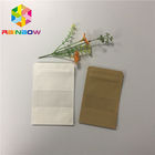 पैकेजिंग के लिए आयत गोल खिड़की अनुकूलित पेपर बैग 50-200 माइक्रोन मोटाई
