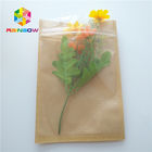 Resealable कस्टम पेपर बैग खाद्य ग्रेड तीन साइड सील एल्यूमीनियम पन्नी कुकी पैकेजिंग