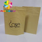 इको - फ्रेंडली फूड पेपर बॉक्स पैकेजिंग हीट सील जिपलॉक वाल्व कॉफी बीन के लिए