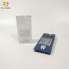 प्रोटीन / कॉफी पाउडर के लिए फ्लैट बॉटम टी बैग्स पैकेजिंग रीसेबल जिपलॉक