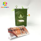 लचीला कस्टम मुद्रित स्टैंड पाउच एल्यूमीनियम पन्नी ज़िप लॉक प्लास्टिक बैग