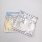 लेजर फिल्म पारदर्शी होलोग्राम कॉस्मेटिक पैकेजिंग बैग महिलाओं के लिए 30-150 माइक्रोन