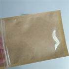 चेरी बीज कॉफी टिप तकिया कस्टम पेपर बैग खिड़की के साथ पुन: प्रयोज्य टिकाऊ