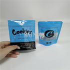 3.5 ग्राम कुकीज़ के लिए 100-180 माइक मोटाई गंध प्रूफ बाल सबूत बैग