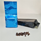 वाल्व के साथ एल्यूमीनियम पन्नी पक्ष कली चाय बैग पैकेजिंग कॉफी पाउच हीट सील