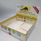 कैंडी ऊर्जा बार के लिए इको फ्रेंडली पेपर बॉक्स पैकेजिंग कार्डबोर्ड काउंटर डिस्प्ले बॉक्स