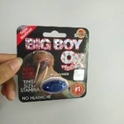 बड़े लड़के 9X पेपर ब्लिस्टर कार्ड पैकेजिंग ट्रांसपेरेंट स्टिकर फफोले की बोतलों के साथ सेक्स पिल कैप्सूल
