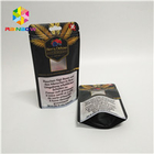 Doypack k एल्यूमीनियम पन्नी थैली प्रीमियम CBD गांजा फूल चाय पैकेजिंग गंध सबूत बच्चों प्रतिरोधी थैली
