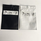 चाइल्डप्रूफ हीट सील पैकेजिंग बैग्स जिपलॉक प्रिंटेड मायलर एल्युमिनियम फॉयल लाइनेड पाउच