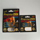प्रीमिअर्स ज़ेन ब्लिस्टर कार्ड पैकेजिंग प्रदर्शन ब्लिस्टर पैकेजिंग पुरुष संवर्धन गोलियां पैक के लिए