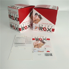 Stiff ROX गोली कैप्सूल ब्लिस्टर कार्ड पैकेजिंग डिस्प्ले बॉक्स मुद्रित बायोडिग्रेडेबल