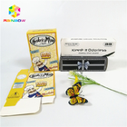 उपहार के सौंदर्य प्रसाधन के लिए हैंग होल के साथ पुन: प्रयोज्य कस्टम लोगो डिज़ाइन ब्रांड मुद्रित यूवी गर्म मुद्रांकन पेपर कार्ड बॉक्स