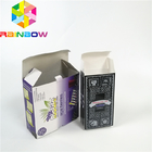 बैंगनी फ्लैट recyclable मोम कोटिंग कागज क्राफ्ट नालीदार कागज बॉक्स बांसुरी कार्डबोर्ड मेलर बॉक्स खाद्य ग्रेड कॉफी चाय पीएसी