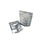 प्लास्टिक होलोग्राफिक पन्नी थैली कॉस्मेटिक पैकेजिंग बैग Mylar चमक / नेल पॉलिश पैकिंग