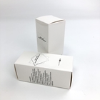 थोक कस्टम गर्म मुद्रांकन मैट फिल्म के साथ कॉस्मेटिक नमूना खाद्य बरौनी कागज बॉक्स पैकेजिंग के लिए 350 ग्राम सफेद कार्डबोर्ड