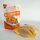 वीएमपीईटी 12 सी पीई खाद्य पैकेजिंग बैग एसजीएस जिपर गर्म खाद्य केक के साथ