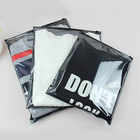 कपड़ों के लिए MOPP CMYK Resealable Clear Ziplock बैग पैकेजिंग VMPET: