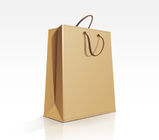 परिधान 150 ग्राम अनुकूलित पेपर बैग, क्राफ्ट पेपर शॉपिंग पेपर बैग