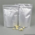 जिपर एल्यूमीनियम पन्नी थैली, स्पष्ट खिड़की अखरोट / स्नैक पैकेजिंग बैग