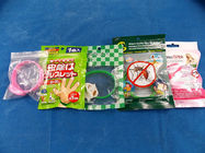 बच्चों मच्छर विकर्षक कंगन के लिए प्लास्टिक पकड़ सील बैग स्पष्ट खिड़की