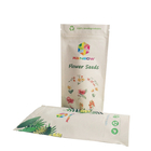 खाद खाद्य क्राफ्ट पेपर बैग कस्टम प्रिंटिंग 100% बायोडिग्रेडेबल फल पैकेजिंग बैग