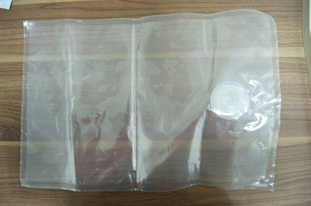 सादे गर्मी का विरोध 3 - साइड वाल्व के साथ साइड फूड वैक्यूम सील बैग