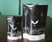 मैट ब्लैक एल्युमिनियम फॉयल कॉफी / टी बैग्स पैकेजिंग मौइस्चर प्रूफ बैग