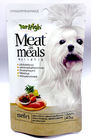 जिपर के साथ पालतू कुत्ते के खाद्य बैग के लिए मैट Whiet 45 ग्राम Ziplpock पाउच प्लास्टिक पाउच पैकेजिंग