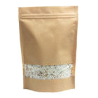 Pepitas / पाइन नट पैकेजिंग के लिए फूड स्टोरेज स्नैक बैग पैकेजिंग जिपर पेपर बैग