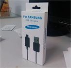 इलेक्ट्रॉनिक उत्पाद के लिए मुद्रित USB केबल बॉक्स पैकिंग / पेपर बॉक्स पैकेजिंग